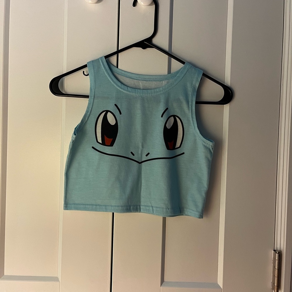 Squirtle Crop Top